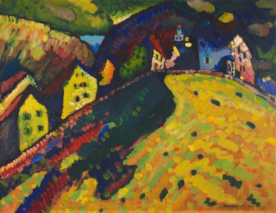 Maisons à Murnau, 1909 - Wassily Kandinsky