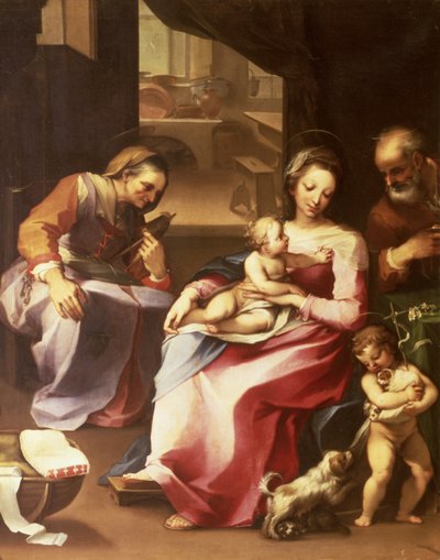 Sainte Famille - Ventura di Arcangelo Salimbeni