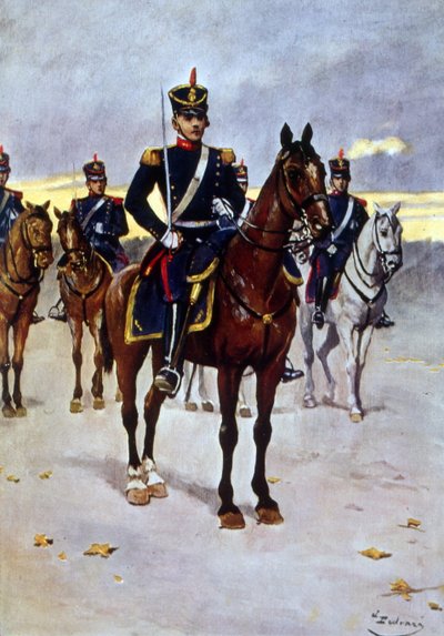 Officier de grenadiers montés de l