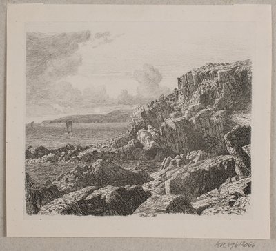 Paysage côtier de Bornholm - Vilhelm Kyhn