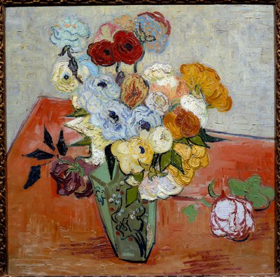 Roses et anémones - Vincent van Gogh