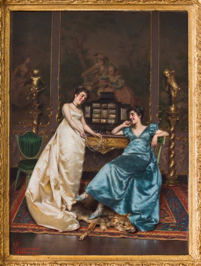 Le collier de perles - Vittorio Reggianini