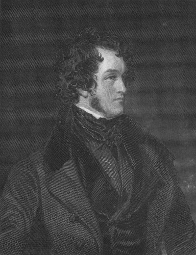 M. Harrison Ainsworth, vers 1840 - WC Edwards