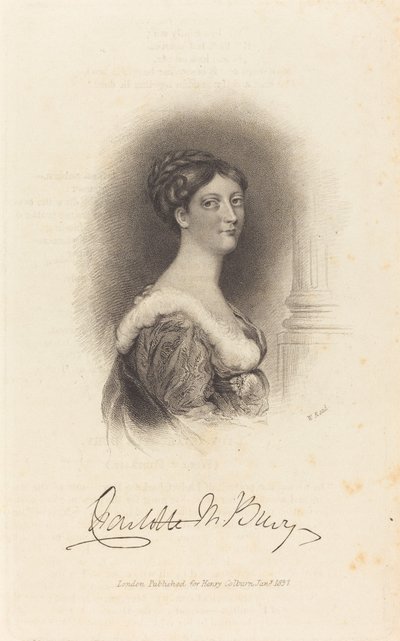 Lady Charlotte Susan Maria Bury - W. Read