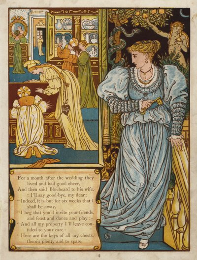 Barbe Bleue - Walter Crane