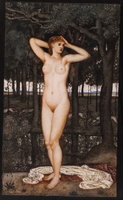 Diane au bain, 1872 - Walter Crane