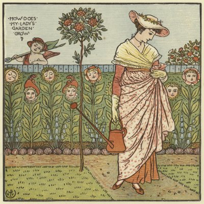 Comment pousse le jardin de ma dame - Walter Crane