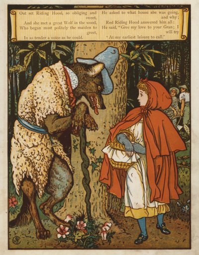 Le Petit Chaperon Rouge - Walter Crane