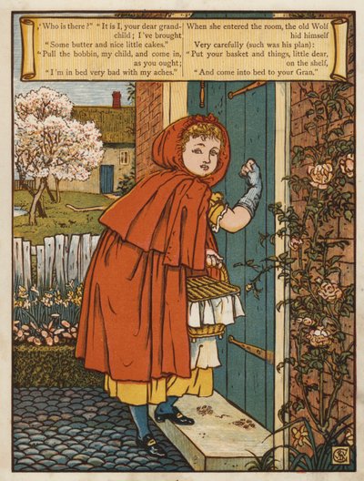 Le Petit Chaperon Rouge - Walter Crane