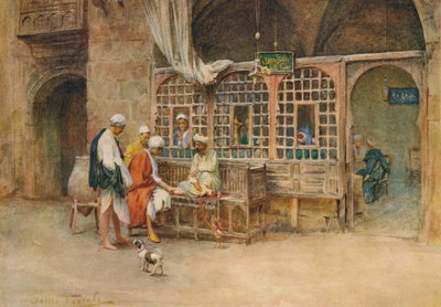 Un café du Caire, vers 1905 - Walter Frederick Roofe Tyndale