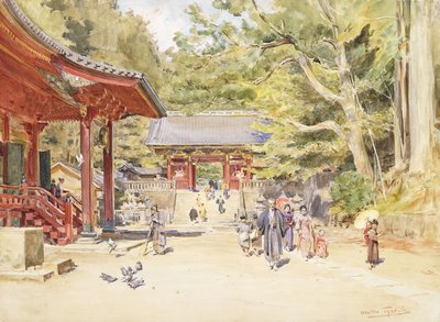 Scène de Rue, Japon - Walter Frederick Roofe Tyndale