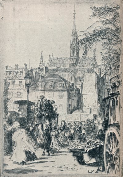 Place St. Michel, Paris - Walter Zeising