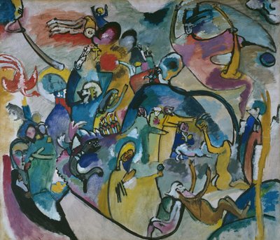 La Toussaint II, 1911 - Wassily Kandinsky