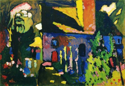 Église à Murnau - Wassily Kandinsky