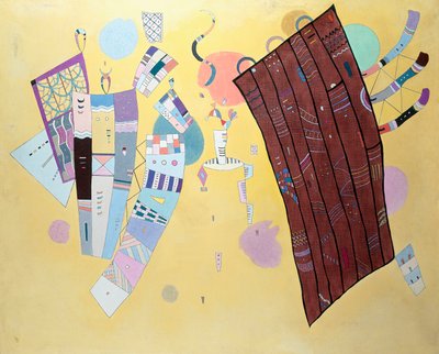 Tensions délicates - Wassily Kandinsky