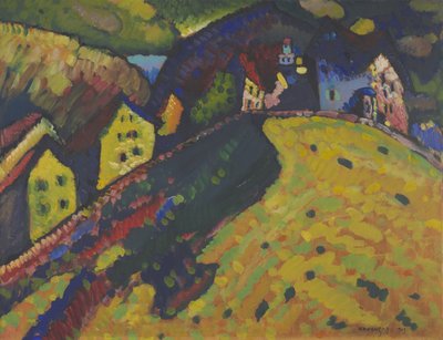 Maisons à Murnau, 1909 - Wassily Kandinsky