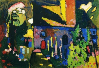 Église à Murnau. 1909 - Wassily Kandinsky