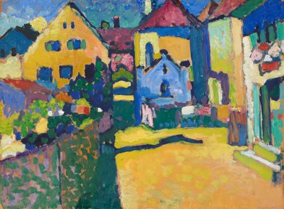 Murnau – Grüngasse - Wassily Kandinsky