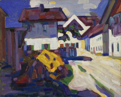 Murnau – Groupe de maisons - Wassily Kandinsky