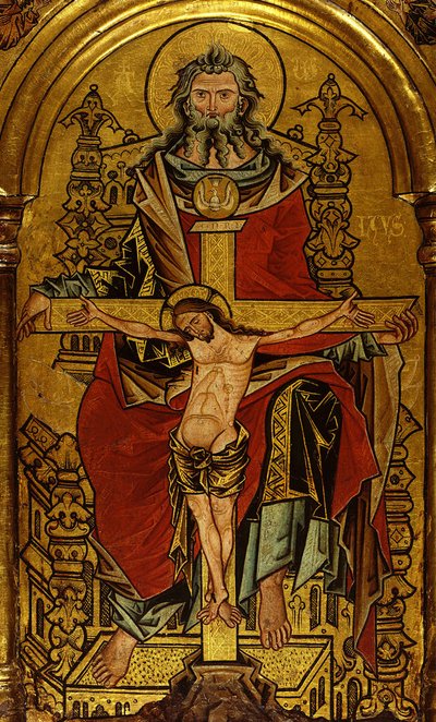 Retable avec la Trinité, vers 1250 - Westphalian Master