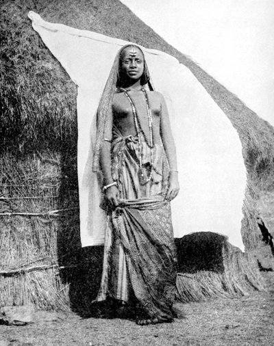 Une Femme Éthiopienne Abyssinienne - Wide World Photos