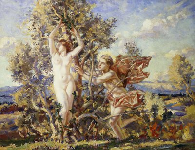 Apollon et Daphné - Wilfred Gabriel de Glehn