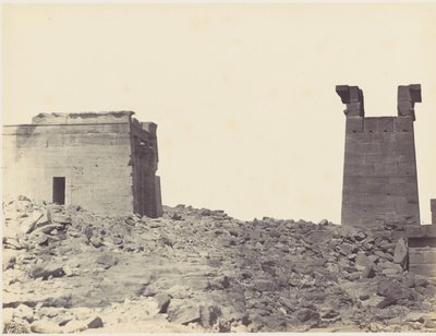 Temple de Dandour en Nubie, années 1860 - Wilhelm Hammerschmidt