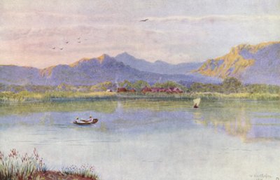 Au bord du lac, en direction de Constantia - Wilhelm Westhofen