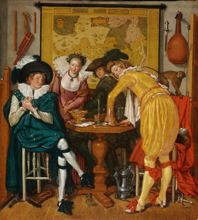 Compagnie joyeuse - Willem Pietersz. Buytewech