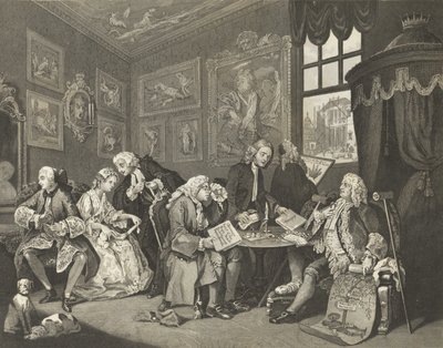 Le mariage à la mode - William (after) Hogarth