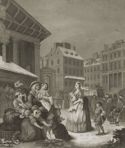 Matin - Rues de Londres - William (after) Hogarth