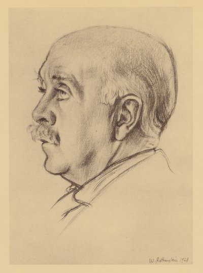 Portrait de Max Beerbohm - William (after) Rothenstein