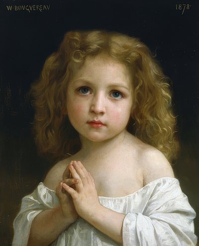 Petite fille - William Adolphe Bouguereau