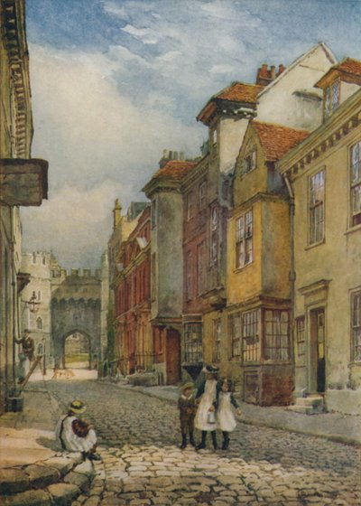 Church Street, vue vers le nord, c1900 - William Biscombe Gardner