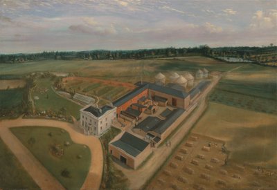 Tiptree Hall et ferme, Essex - William Brown