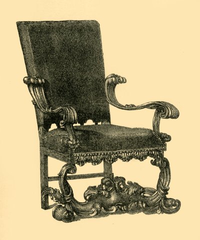 Fauteuil en noyer, vers 1685-1710 - William Catley