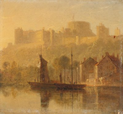 Château de Windsor depuis la Tamise - William Daniell