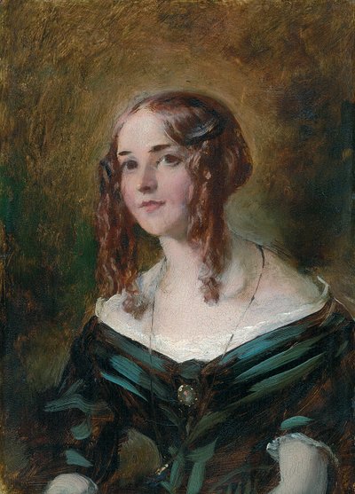 Fille en robe verte - William Etty