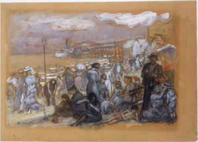 Après-midi à Coney Island - William Glackens