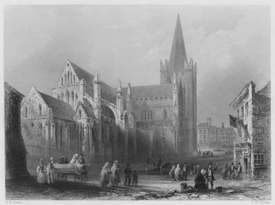 Saint-Patrick, Dublin (gravure) - William Henry (after) Bartlett