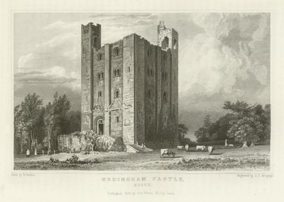 Château de Hedingham, Essex - William Henry Bartlett