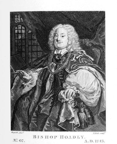 Évêque Hoadly - William Hogarth