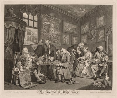 Mariage à la Mode - William Hogarth