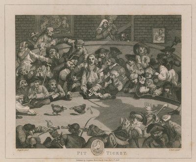 Billet de fosse - William Hogarth