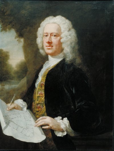 Portrait de Theodore Jacobson, 1742 - William Hogarth