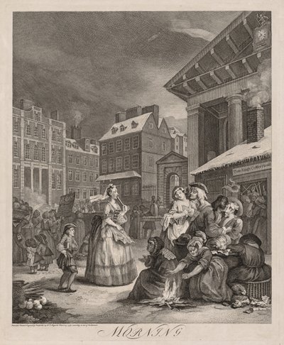 Les Quatre Moments de la Journée - William Hogarth