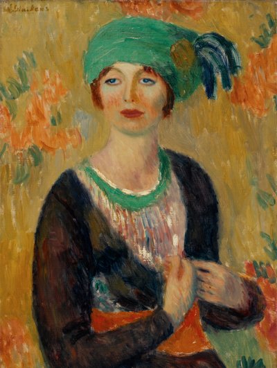 Fille au turban vert - William James Glackens