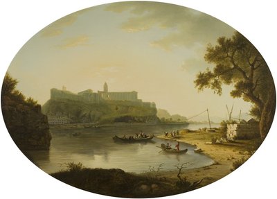 Vue de Villeneuve-lès-Avignon, vers 1770 - William Marlow