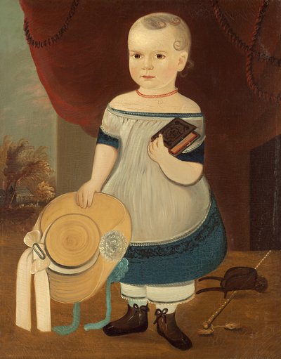 Enfant avec chapeau de paille - William Matthew Prior