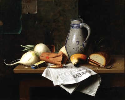 Nature morte de Munich - William Michael Harnett